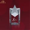 Crystal Star Shaped Award Custom Clear Diamond Crystal Trophy Award 