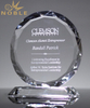 Good Quality Crystal Award Diamond Facets Round Crystal Awards Trophy