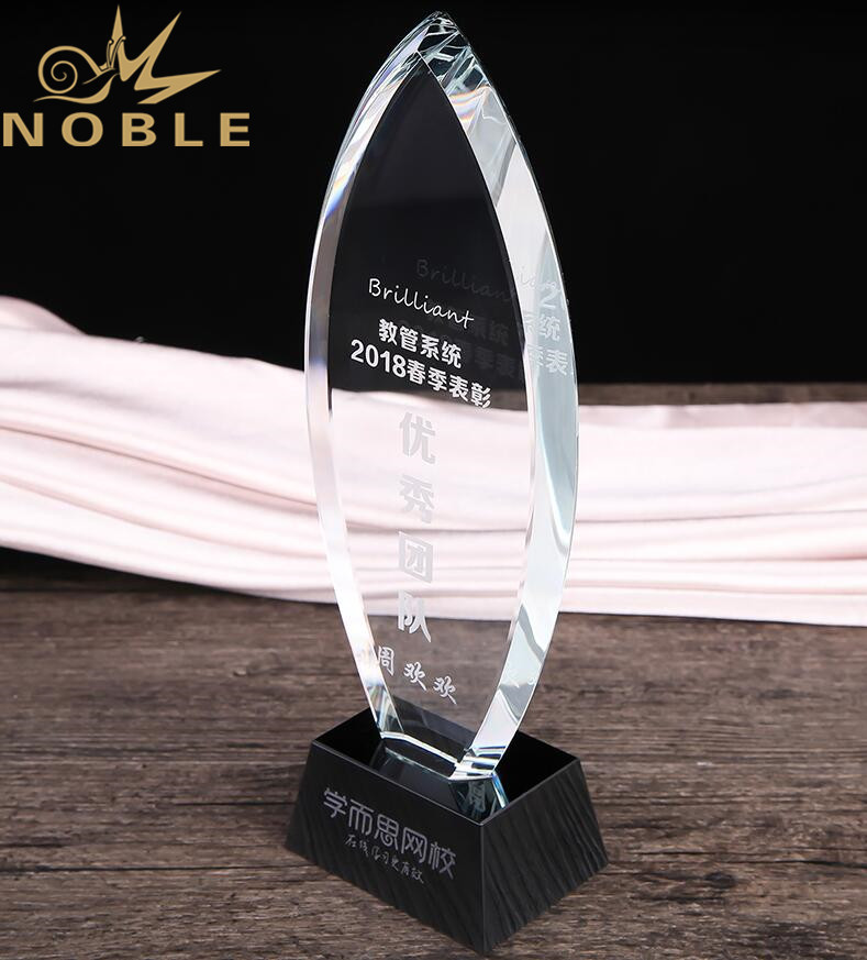 Free Engraving High Quality Crystal Plaque Award 