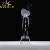 Free Engraving High Quality Sports Crystal Trophy for PingPong