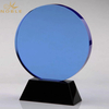 New Clear Costomerized Business Wedding Gift Base Round Shape Crystal Trophy Award 
