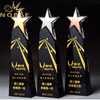 New Design High Quality Free Engraving Crystal Star Trophy 