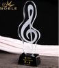Noble New Design Free Engraving Crystal Music Award