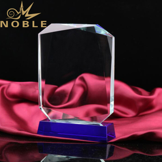 New Design Free Engraving Custom Blank Crystal Plaque 