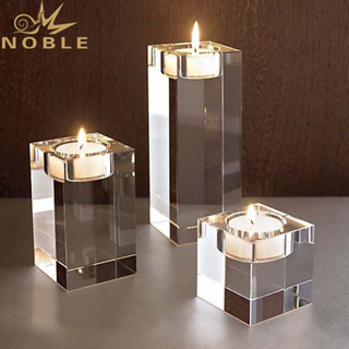 Noble Tea Light Crystal Candle Holder As Home Decoration