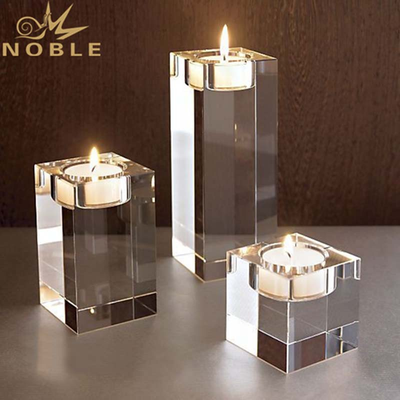 Noble Tea Light Crystal Candle Holder As Home Decoration