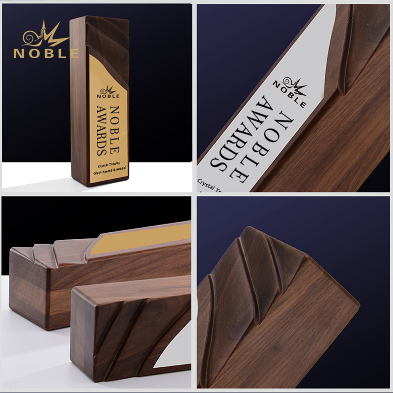 Black Walnut Award Wooden Trophy