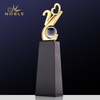 Gold Plated Color Metal 10th,20th,30th Anniversary Trophy Award