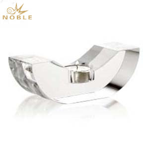 New Design Crystal Candle Holder As Home Decoration
